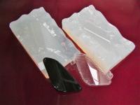 Light plastic mould and related silicon mold
