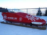 Bobsled used by the italian team 