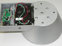 Internal view of the prototype of a rotary table